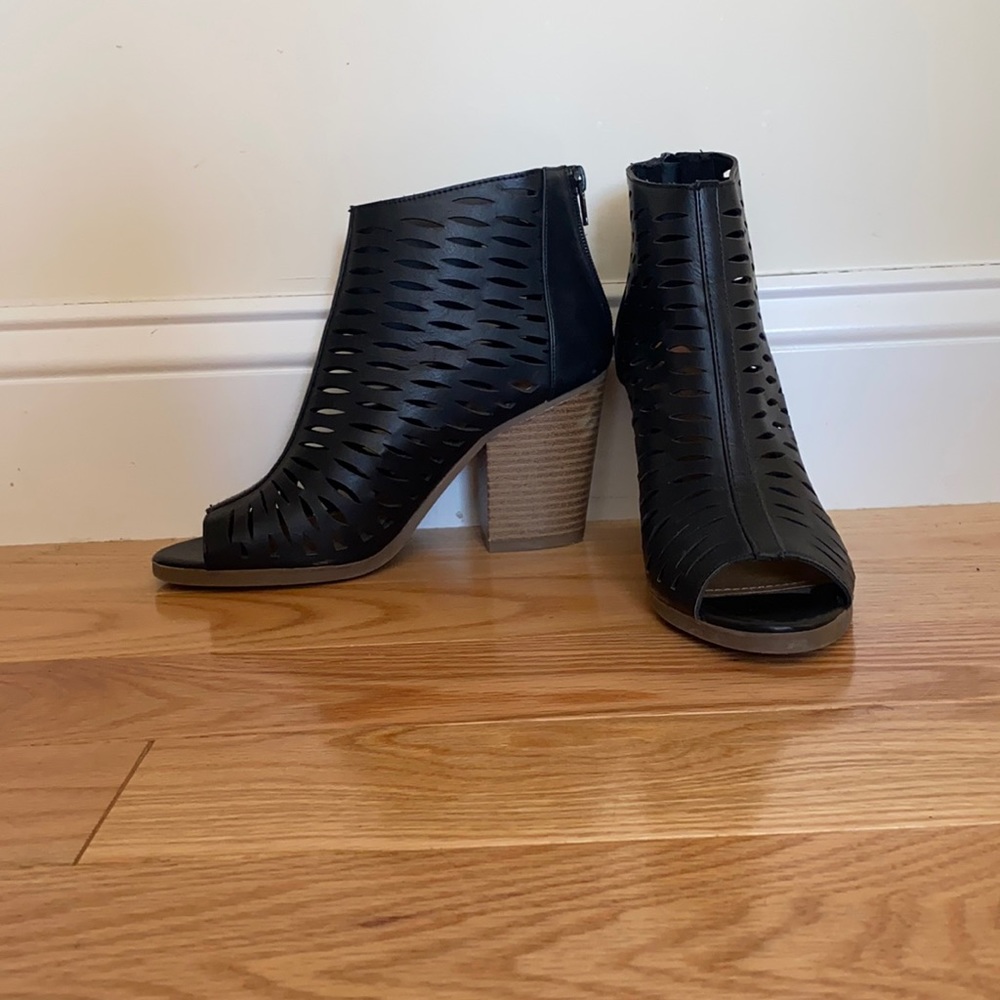 Peep Toe Booties